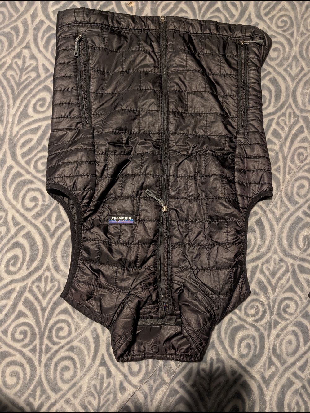 Patagonia Black Quilted Insulated Vest